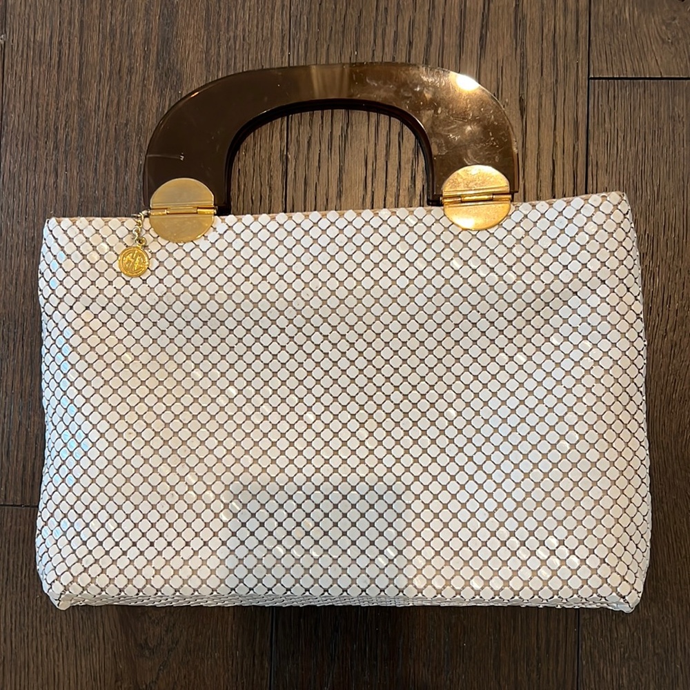 Stunning MESH eye candy handbag for summer with acrylic handles